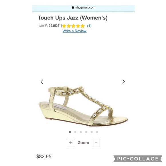 ✨HOST PICK✨ Touch Ups Jazz Gold Wedge Sandal (NIB) - Picture 5 of 5